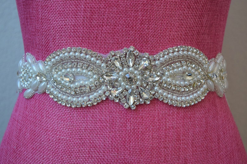 rhinestone belt sash