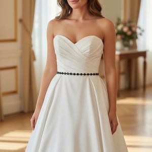 Black Bridal Belt