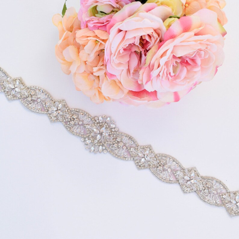 rhinestone belt sash