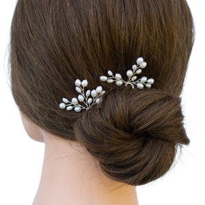 Pearl Hair Pins Set, Wedding Hair Accessory