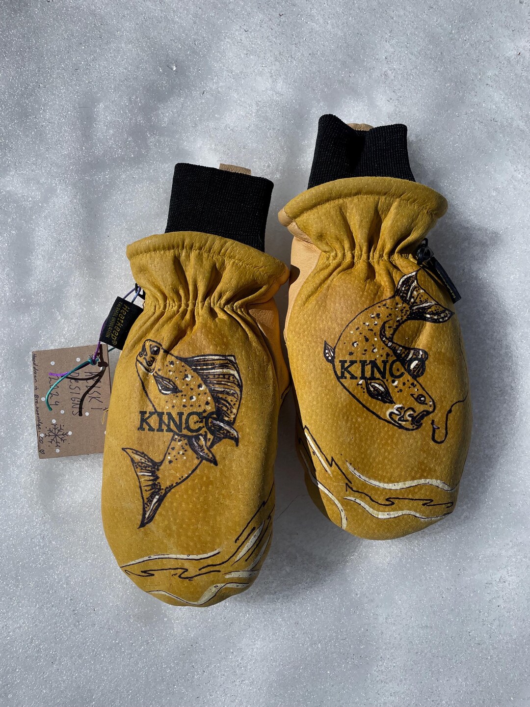 Custom Kinco Gloves ALPINE TROUT (size Small) Etsy