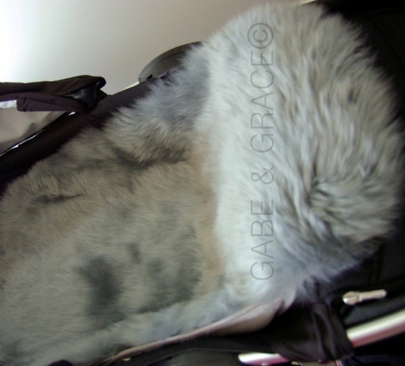 sheepskin footmuff icandy