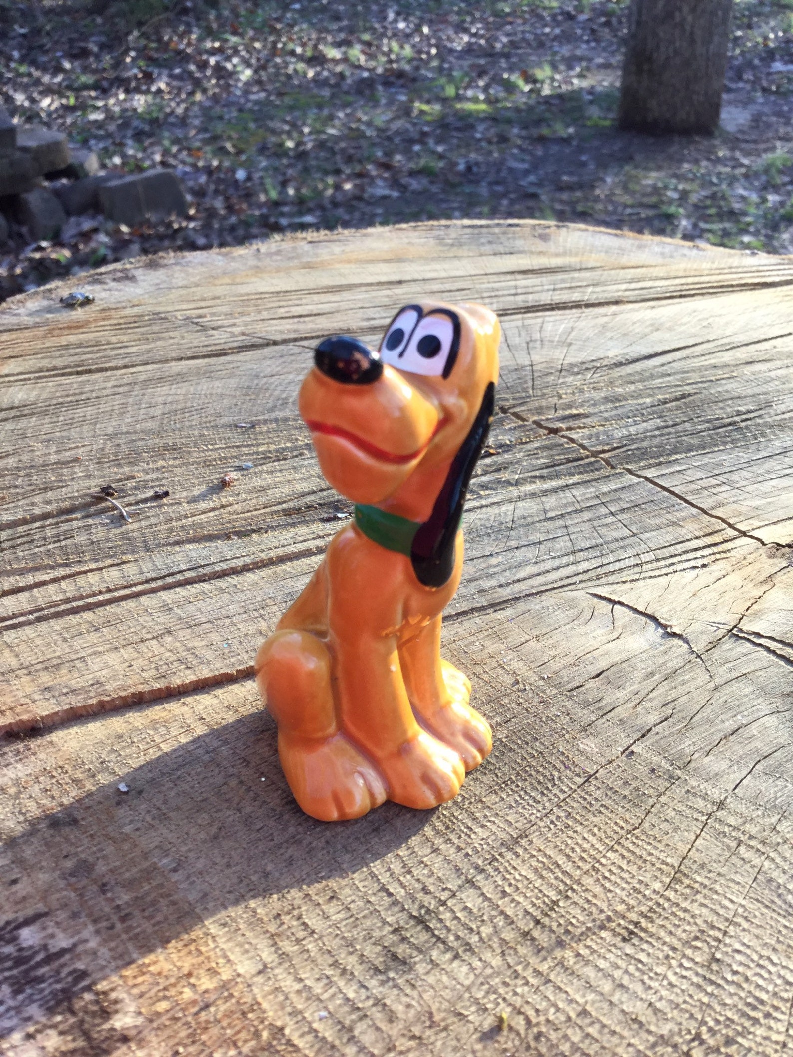 Vintage Pluto Figurine Vintage Miniature Pluto Figurine Made Etsy
