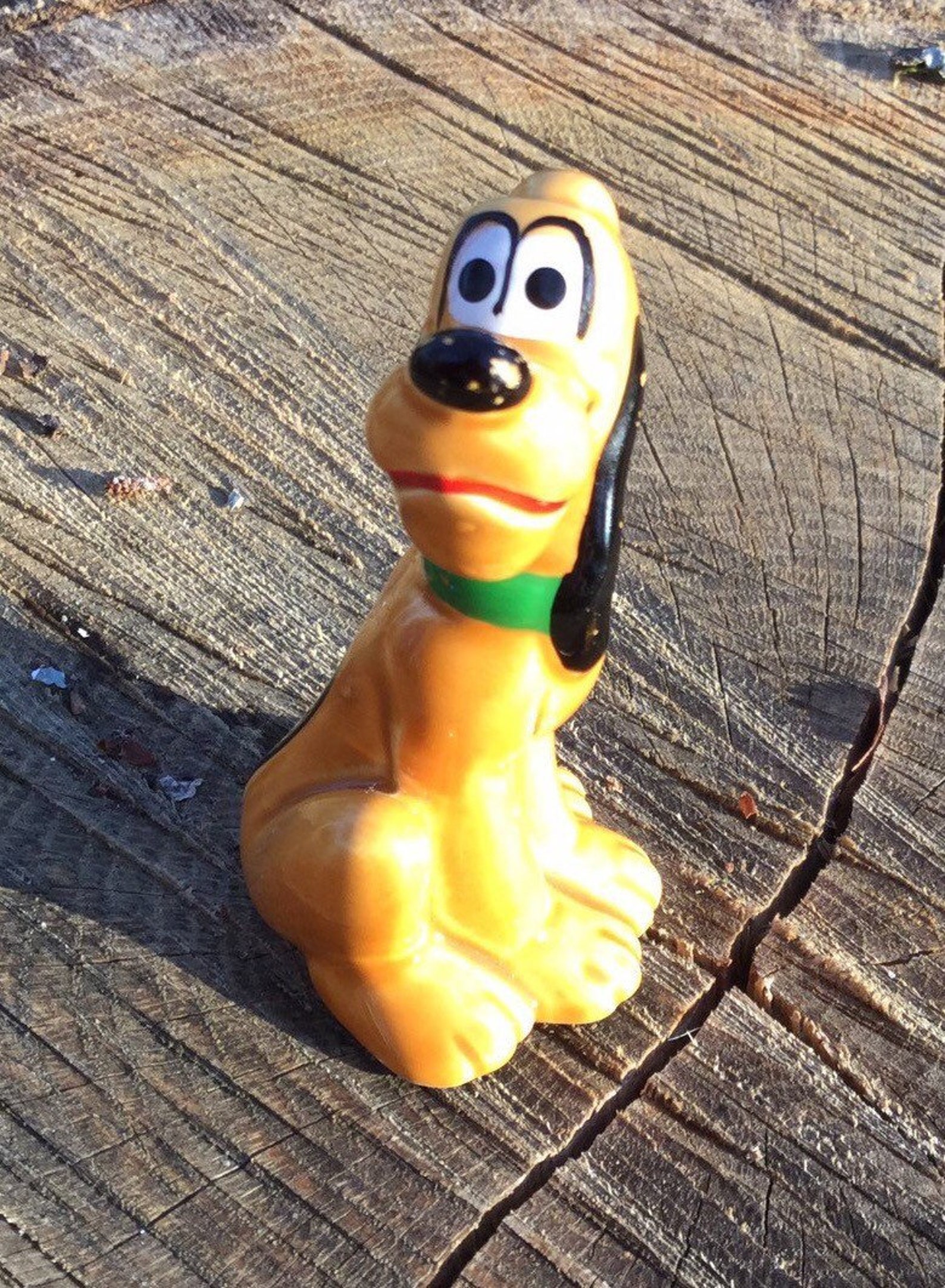 Vintage Pluto Figurine Vintage Miniature Pluto Figurine Made Etsy