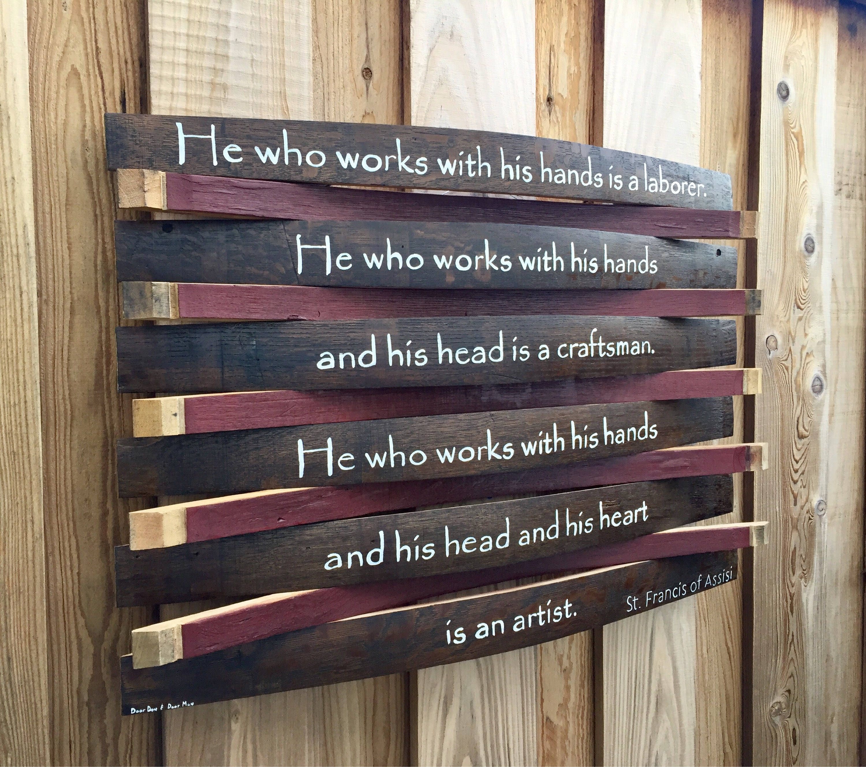 Gracie Oaks Farmhouse Rules Wooden Sign Wall Décor & Reviews