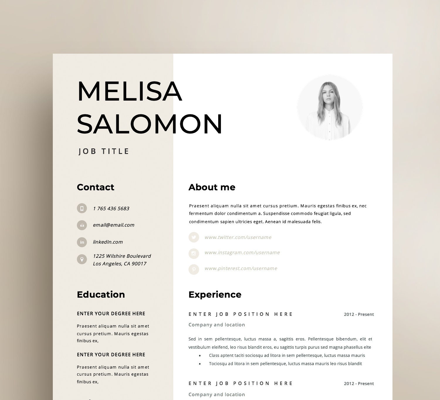 Cv buy template Cv buy template