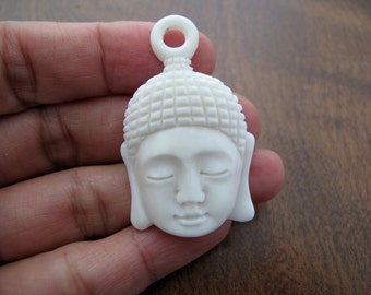 SALE Carved BUDDHA pendant, Meditation, G401