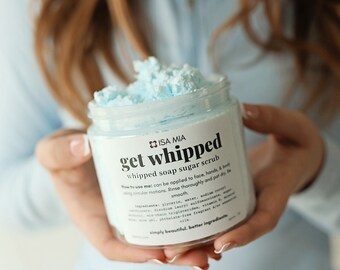 ONE LB! Whipped Soap,  Sugar and Salt Scrub, Foaming Bath Whip, Foaming Sugar Scrub, Foaming Salt Scrub, Dye Free, Gift Idea