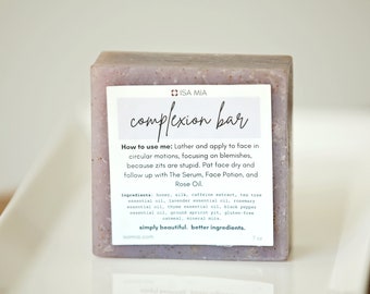 Complexion Bar - Face Wash - Acne Treatment