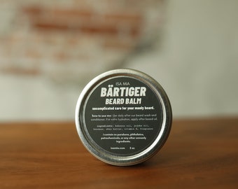 Beard Balm - whisker tamer - for mustache and beard - beard care