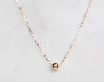 Single Bead Necklace