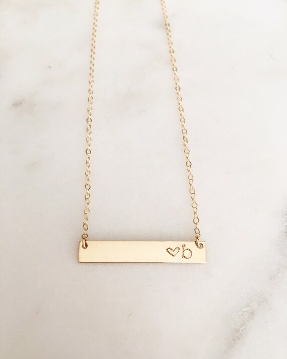 Dainty Bar Necklace