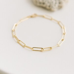 Gold Link Bracelet