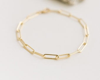 Gold Link Bracelet