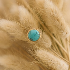 Large Turquoise Ring (12mm)