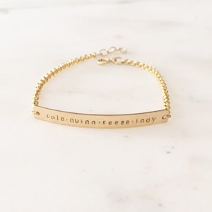 Skinny Bar Bracelet