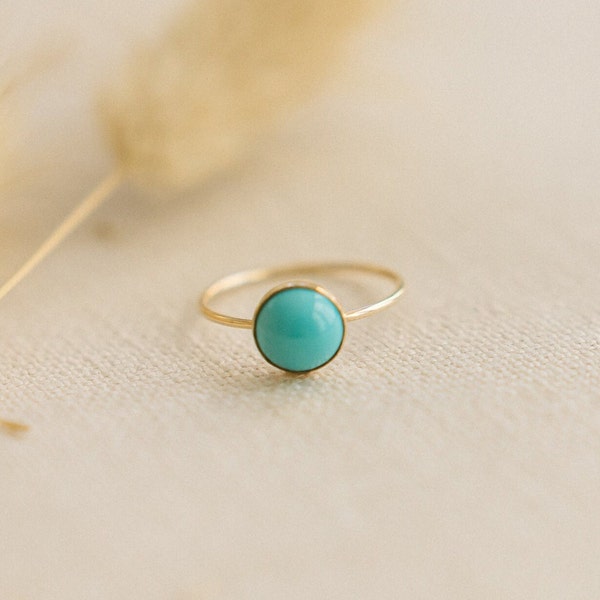 Turquoise Ring 8mm