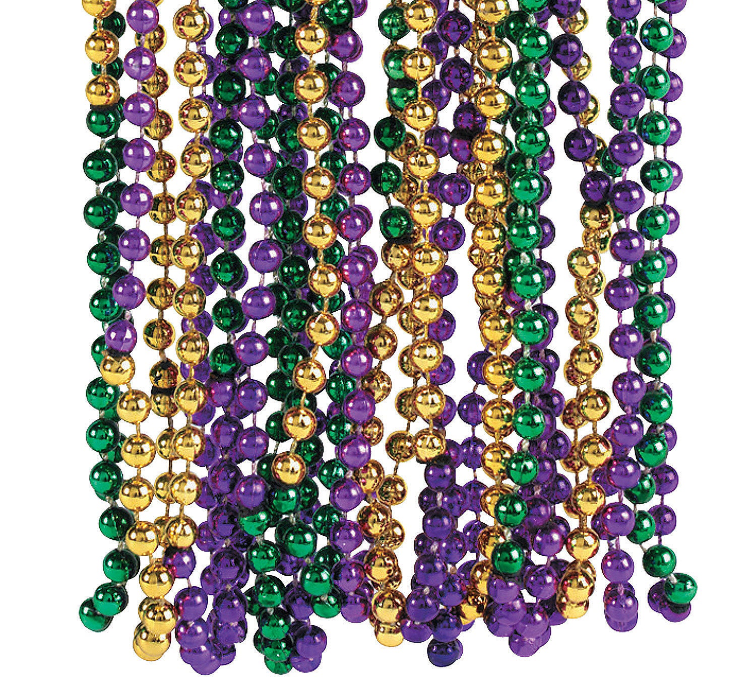 EINSEITIGE Mardi Gras-Halskettenmedaillons – Individuell gestaltet mit farbigem Design (verwenden Sie ein vorgefertigtes Design oder senden Sie Ihr eigenes ein). Großpackungen.