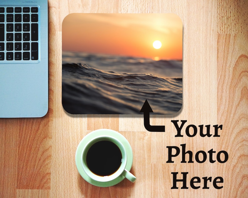 Personalized Photo Mouse Pad | Custom Picture Desk Accessory Landscape