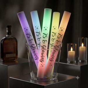 Custom LED Color Changing Foam Sticks | Personalized Event Wands, Concert Lights