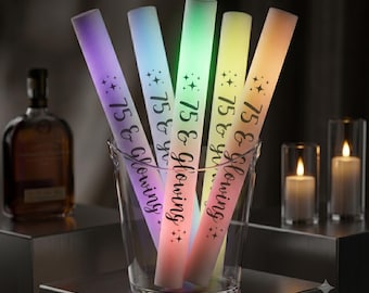 Custom LED Color Changing Foam Sticks | Personalized Event Wands, Concert Lights