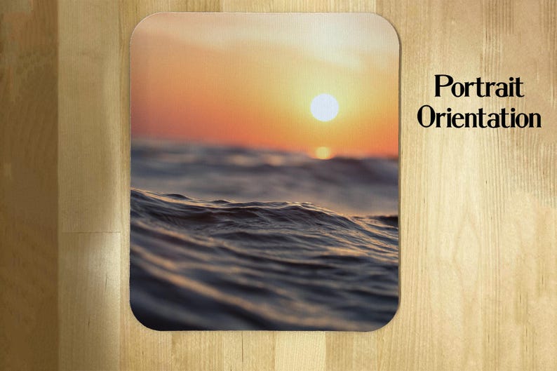 Personalized Photo Mouse Pad | Custom Picture Desk Accessory Portrait