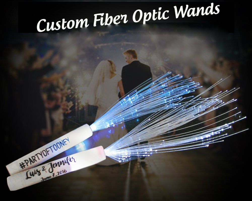 Wholesale Hot Sale Led Light Up Fiber Optic Wand Fiber Optic LED Fiber Optic  Lights For Birthday Wedding Concert Party Cheer Props From m.