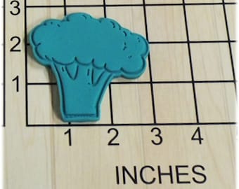 Broccoli Vegetable Fondant Cookie Cutter and Stamp #1358
