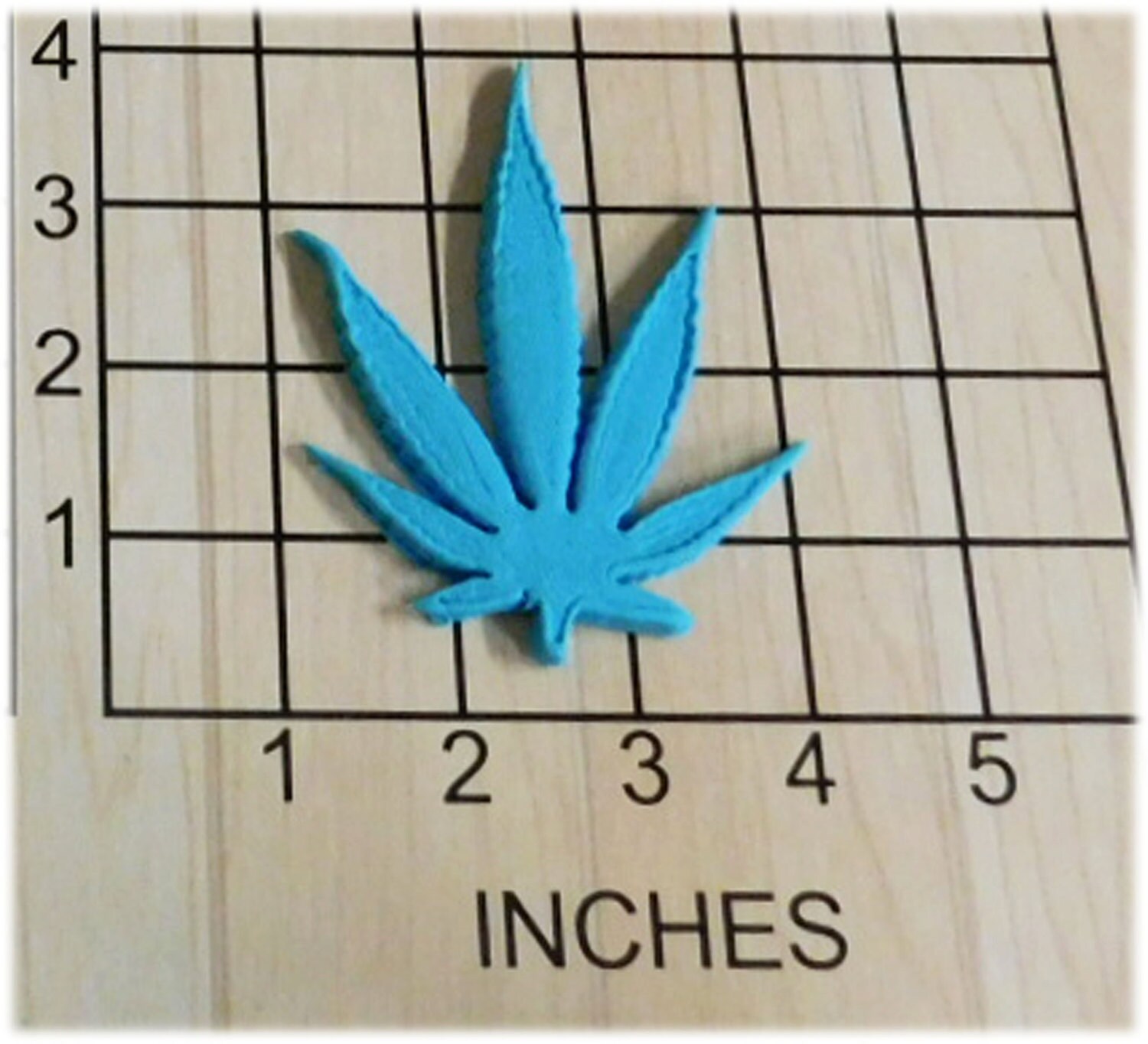 Cannabis Leaf Cookie Cutter - 3" Stainless Steel Kitchen Tool For Cookies, Fondant & Baking Decorations