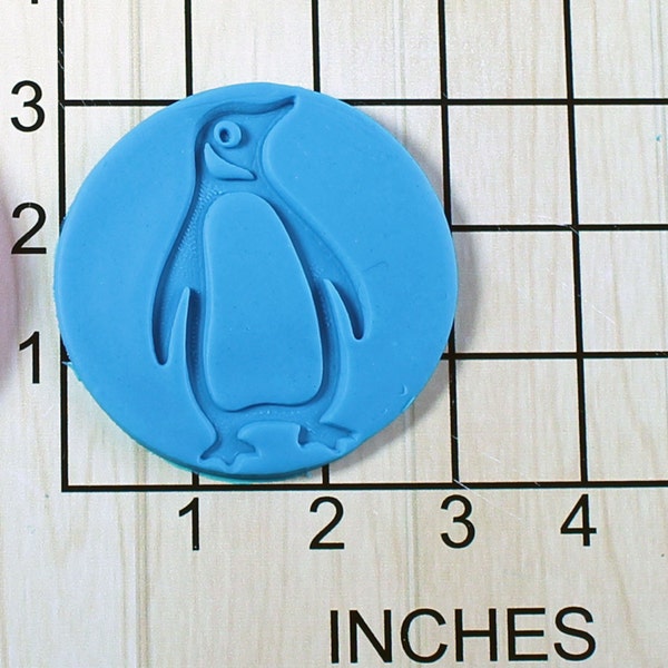 Penguin Bird Shaped Fondant Cookie Cutter and Stamp #1514