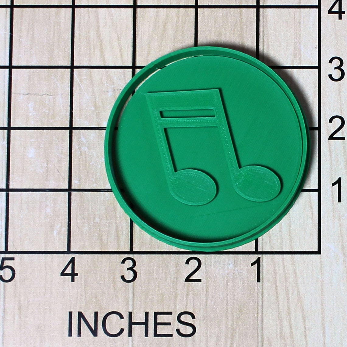 Music Note Fondant Cookie Cutter AND Stamp 1565 Etsy