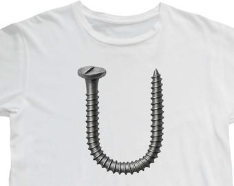 Screw You T-shirt, Sarcastic Screw U Shirt, Funny Shirt With Rude Offensive Sayings, Attitude T Shirt, Novelty Gift for Friend