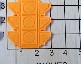 Traffic Light Shaped Fondant Cookie Cutter and Stamp #1524
