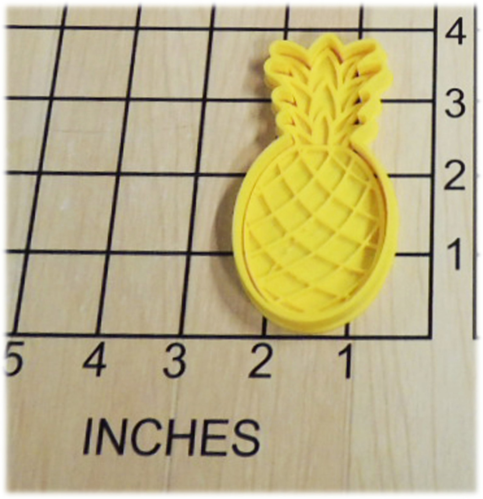 Pineapple Fruit Fondant Cookie Cutter and Stamp #1382 - Etsy