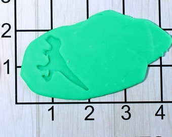 T Rex Dinosaur Shape Cupcake Size Fondant Decorating Stamp and Handle #1478