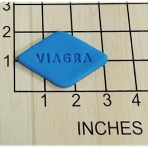 Viagra Shaped Fondant Cookie Cutter and Stamp #1399