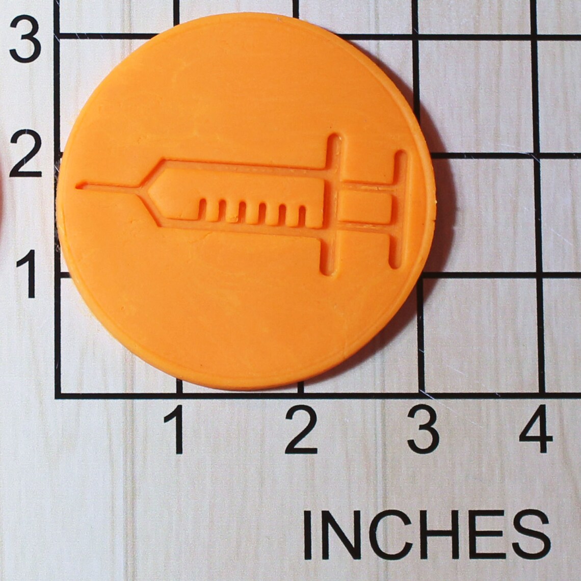 Doctor Nurse Syringe Needle Fondant Cookie Cutter and Stamp Etsy