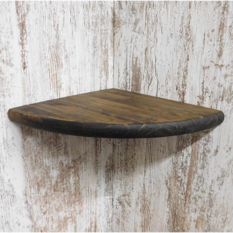 Round Corner Wall Shelves - Etsy