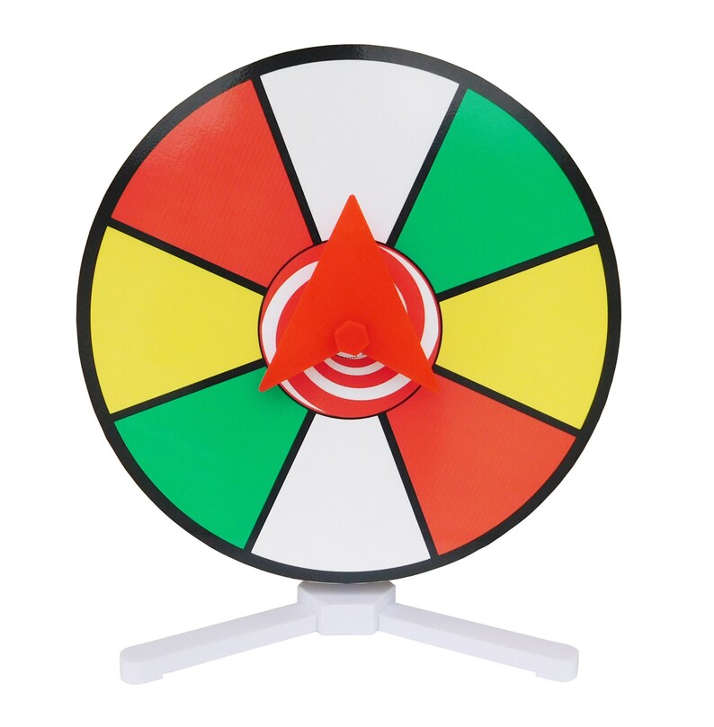 Prize Wheel 12 Color Dry Erase Face Spinner for Table Top Etsy