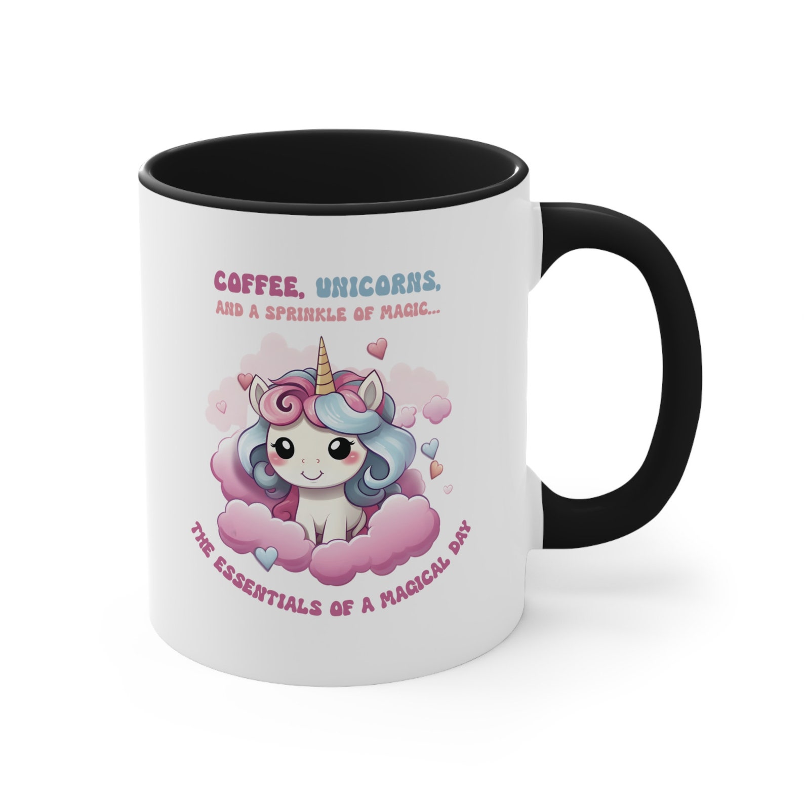 Unicorn Coffee Mug Unicorn and Magic Mug Cute Unicorn Lovers Mug Funny