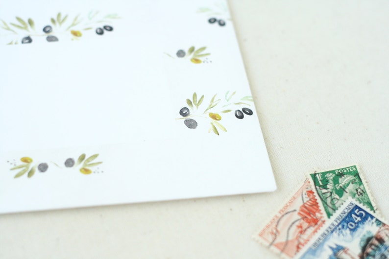 Bridal Shower Botanical Cards Wedding Thank You Cards Thank You Card Set TY-10