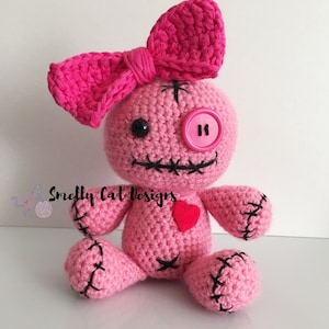 VOODOO ZOMBIE Amigurumi Puppe