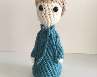The Handmaid's Tale Style Wife - Crochet Doll - Made to Order