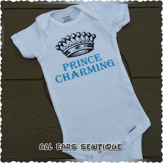 prince charming onesie