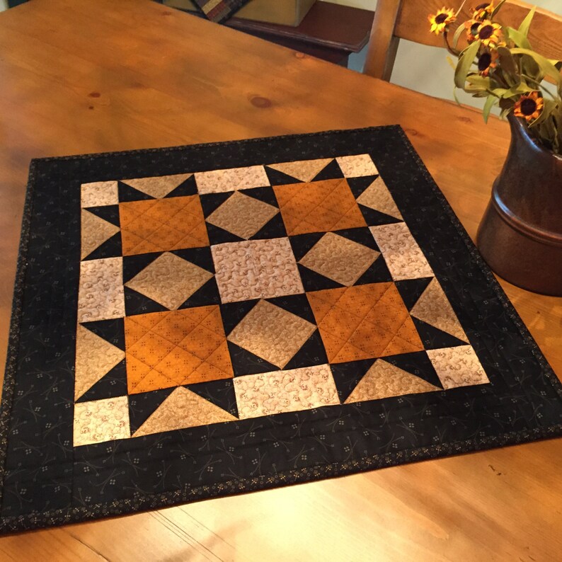 Table Topper /Fall / Primitive topper / item 538 Etsy