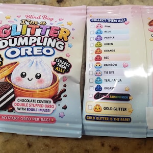 10 Glitter Dumpling Blind Bags