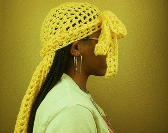 Crochet Durag / Headwrap - Video Crochet Pattern | Crochet Tutorial FREE TUTORIAL | Crochet DIY | Please Read Description! | (Leave a Tip)