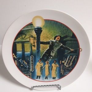 Vintage Avon Images of Hollywood Singin' in the Rain Plate
