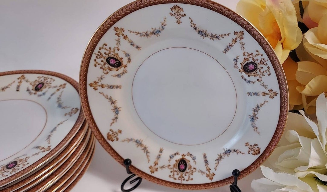 Vintage Arlen Fine China Cameo Bread and Butter Plate Etsy