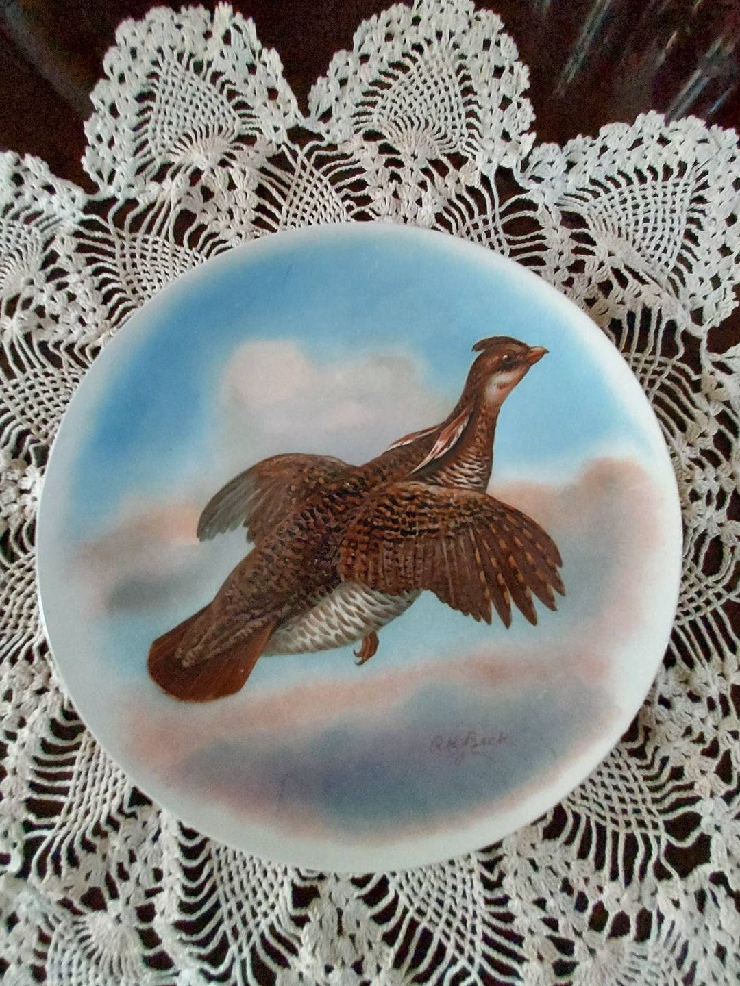 R.K. Beck Wild Game Bird Plate by Talor Smith Taylor TST China - Etsy